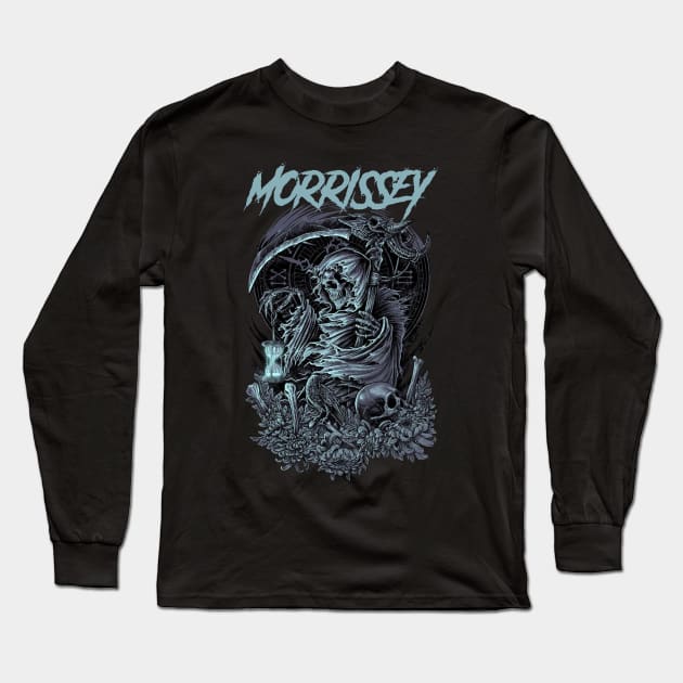 MORRISSEY BAND Long Sleeve T-Shirt by Tronjoannn-maha asyik 